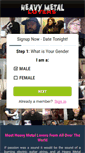 Mobile Screenshot of heavymetallovers.com